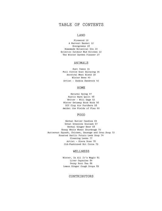 ISSUE 8 / Winter / DIGITAL