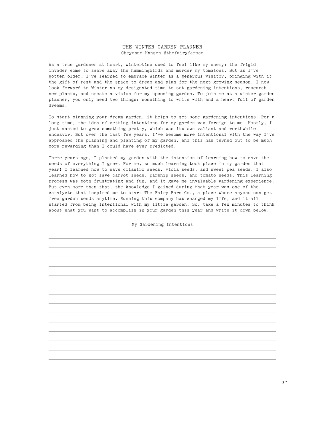 ISSUE 8 / Winter / DIGITAL