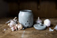 THE POTTERS HOMESTEAD Homegrown Garlic Keeper