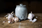 THE POTTERS HOMESTEAD Homegrown Garlic Keeper